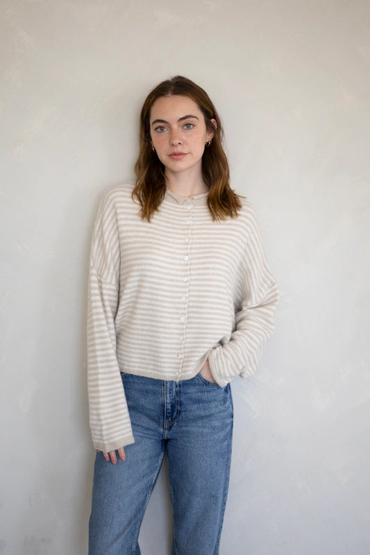 Piper Mini Striped Cardigan