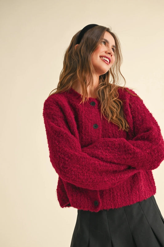 Avery Round Neck Cardigan