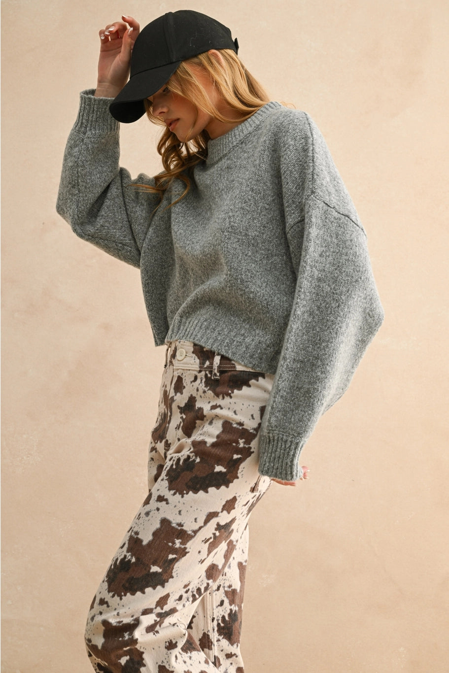 Jillian Relaxed Fit Pullover Sweater