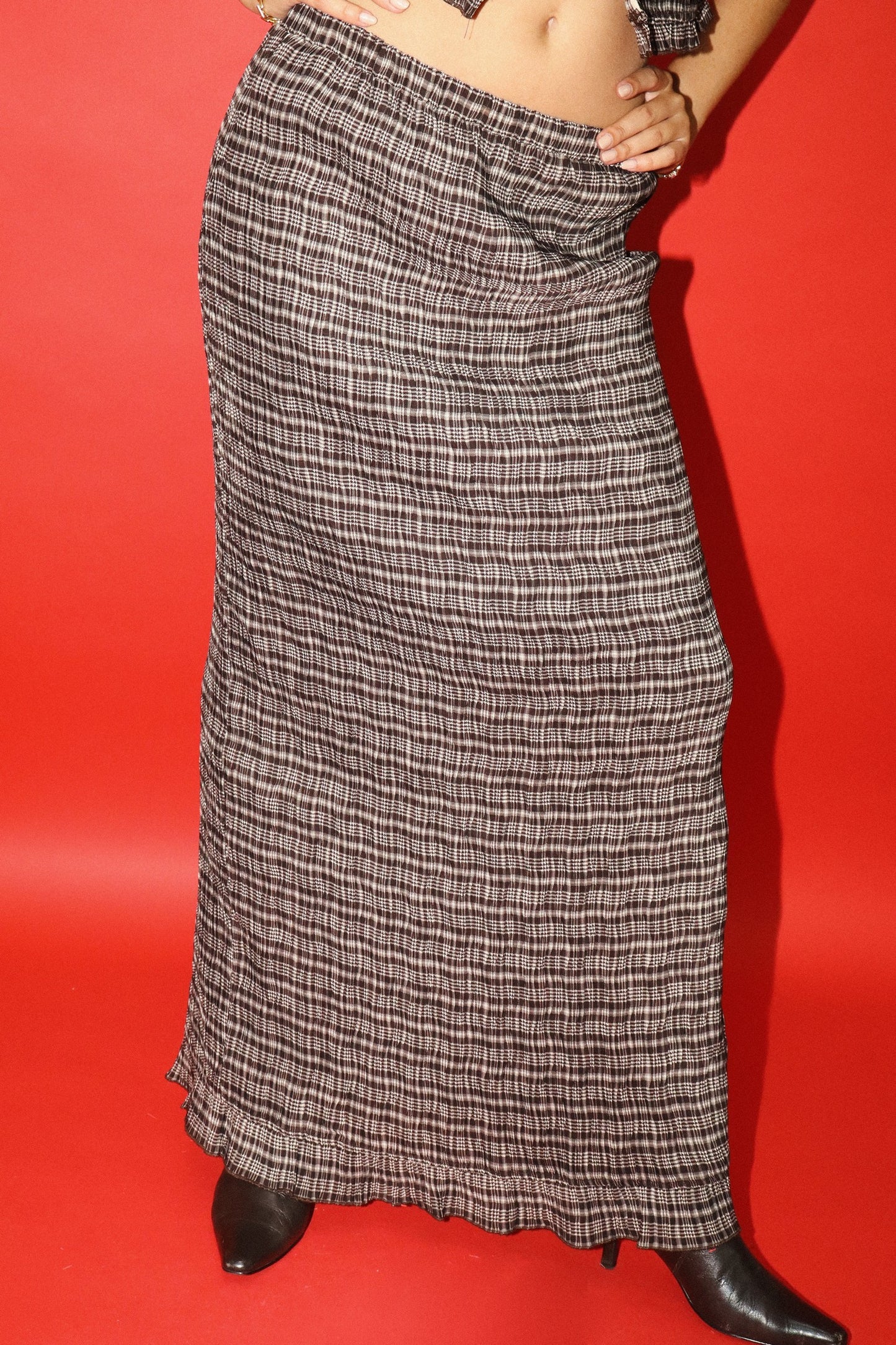Kimmy Plaid Skirt