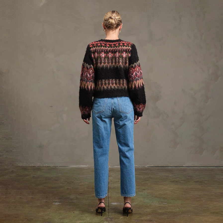 Camden Icelandic Fuzzy Knit Cardigan