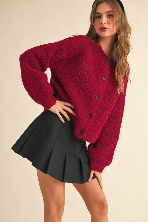 Avery Round Neck Cardigan