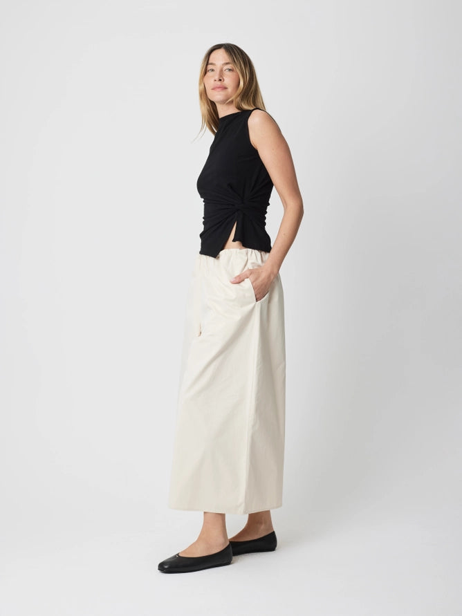 Josephine Twist Top/Black