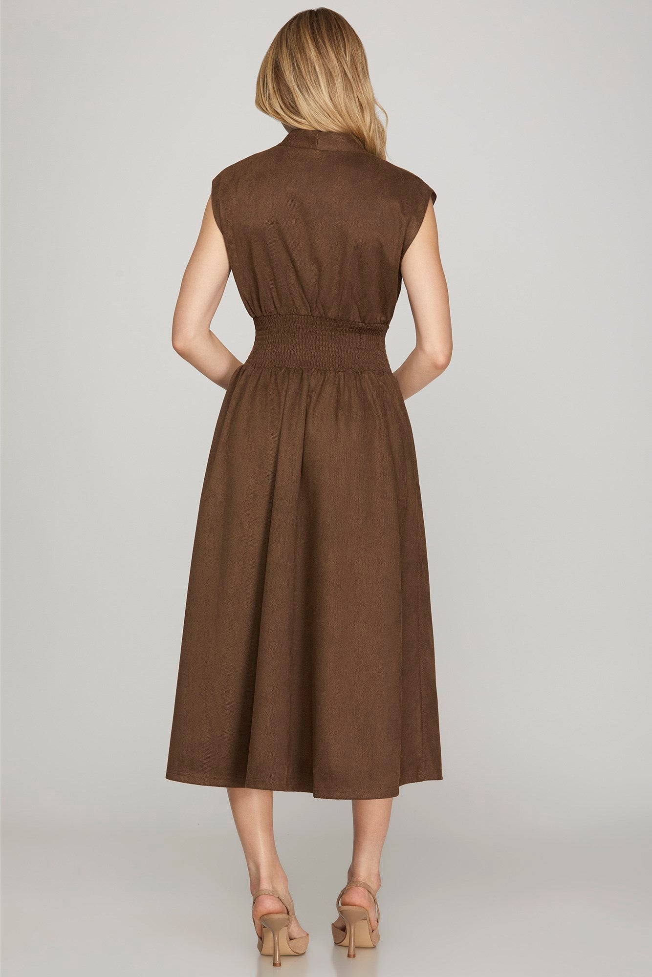Gwen Midi Zip Dress