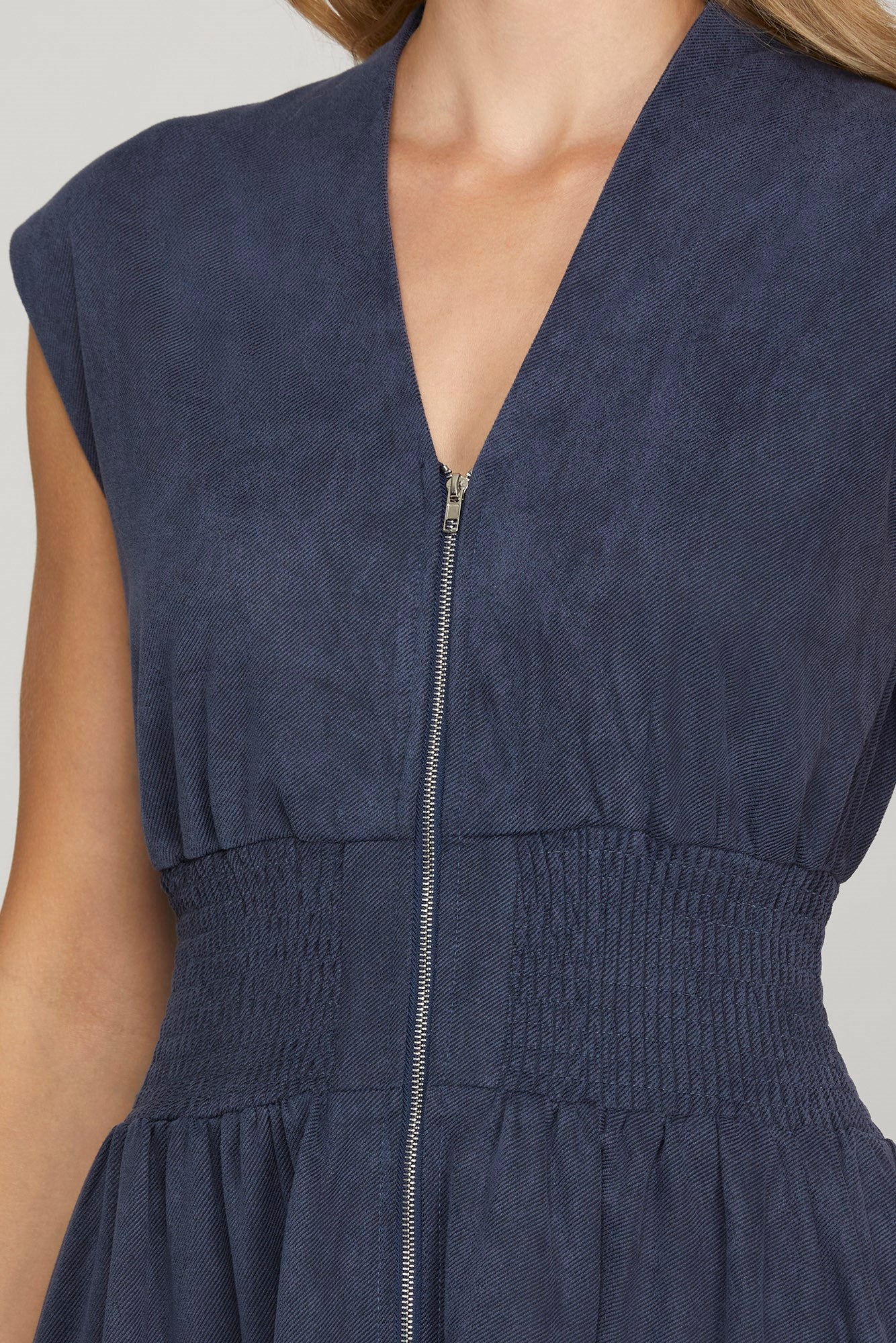 Gwen Midi Zip Dress
