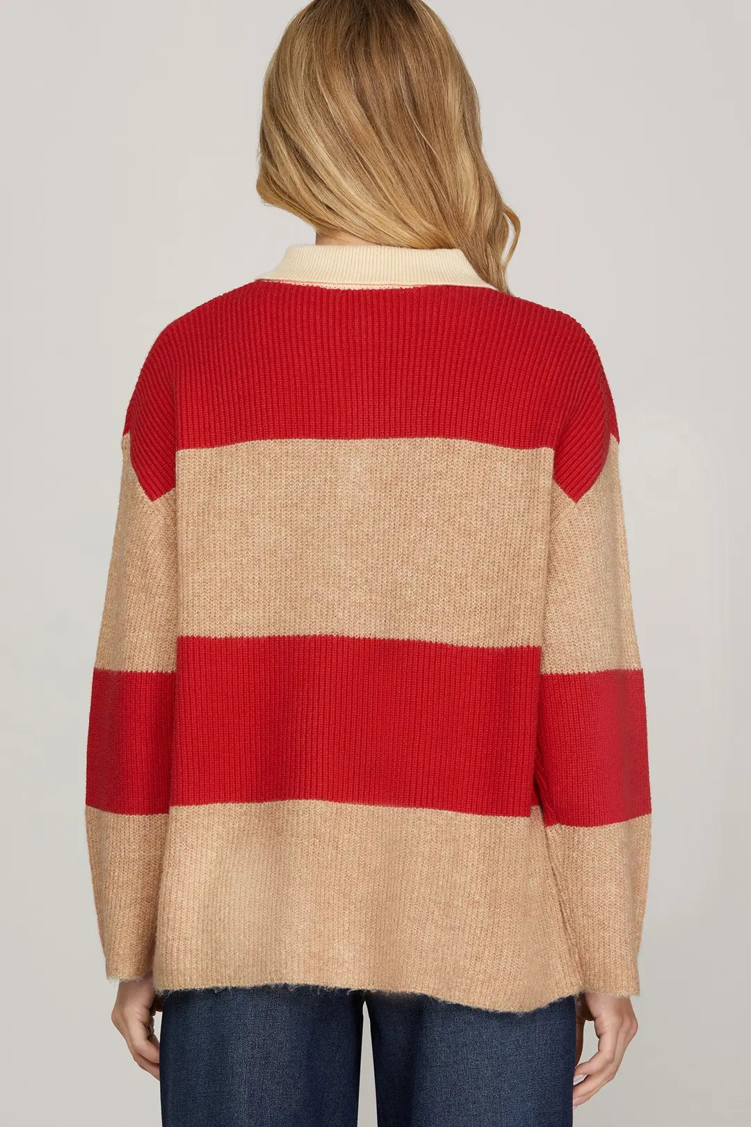 Ivy Rugby Knit Top