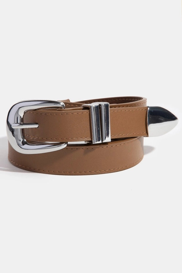 Tan/Silver Belt