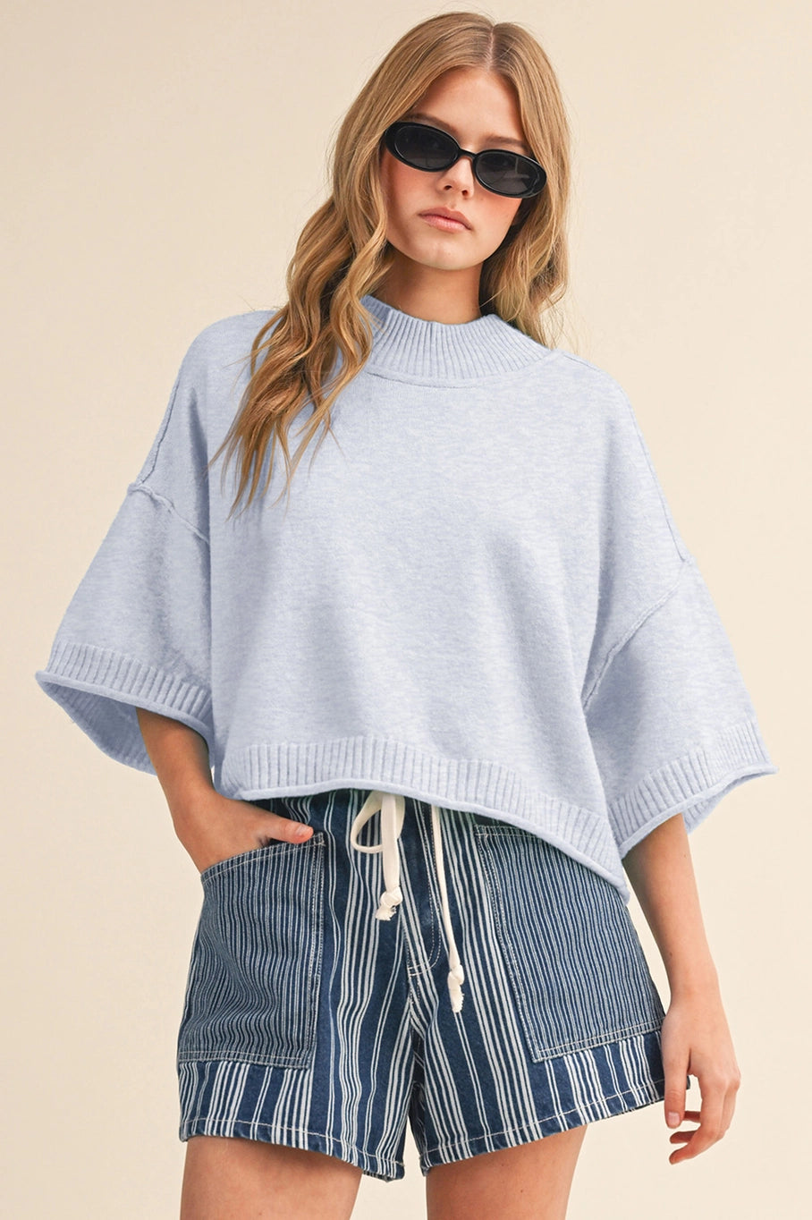 Brittany Short Sleeve Sweater