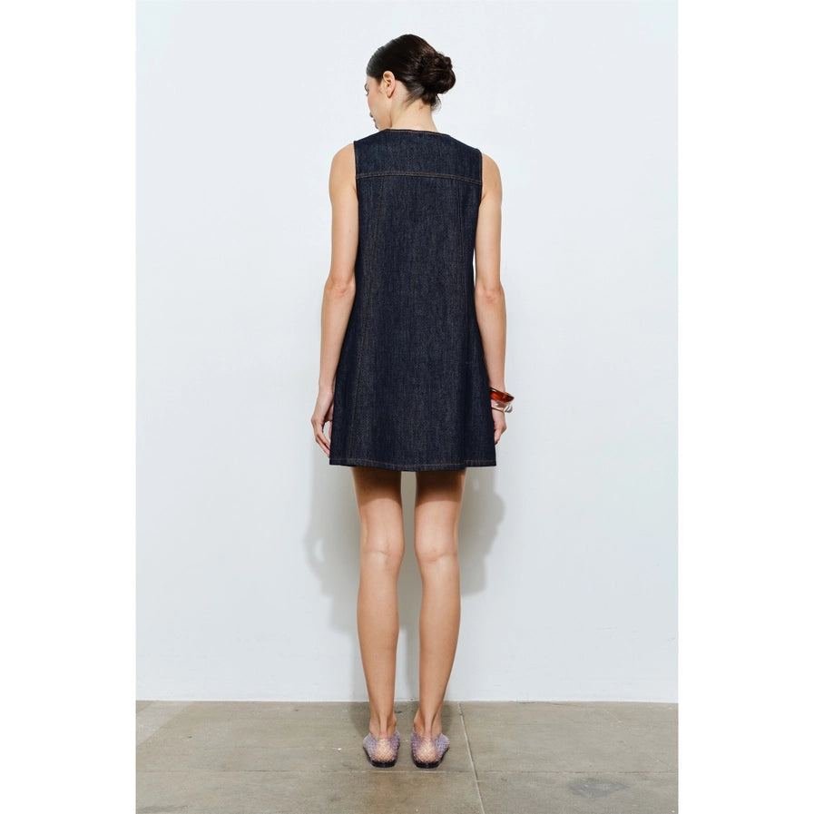 Mary Denim Shift Dress