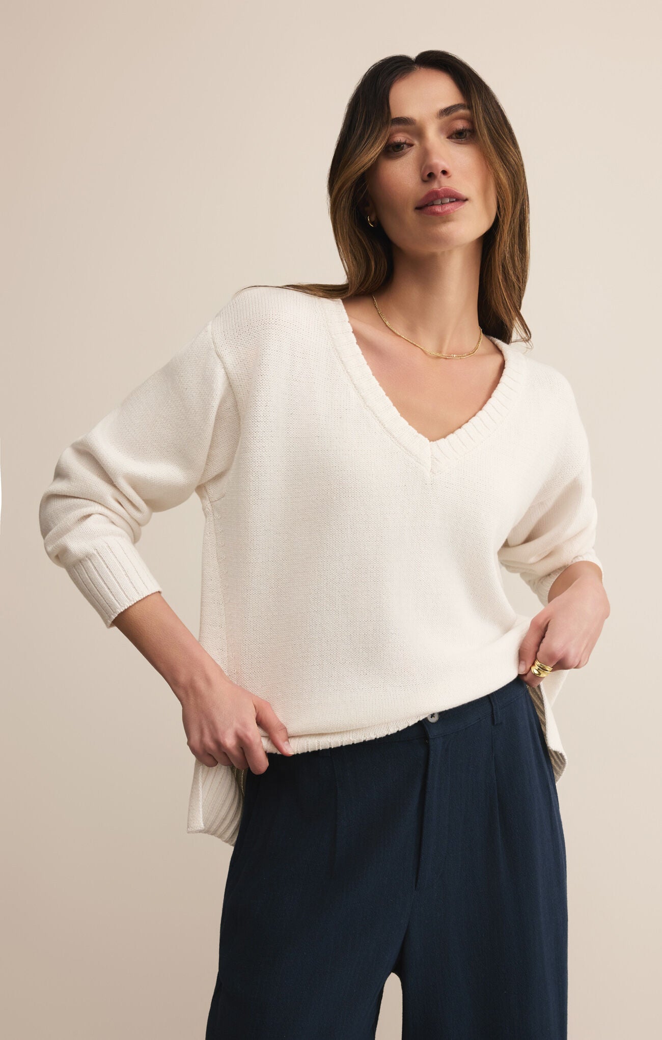 Cate V neck Sweater