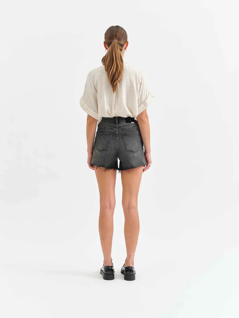Bottom Line High Rise Denim Short