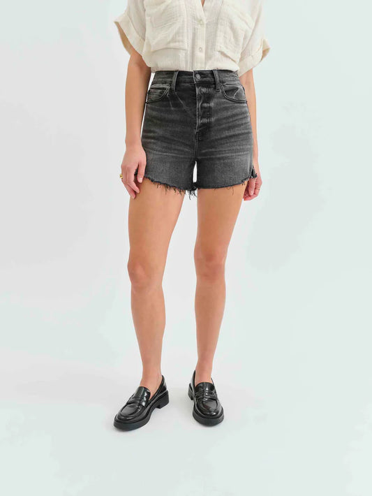 Bottom Line High Rise Denim Short