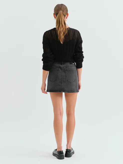 Malibu Mini Denim Skirt