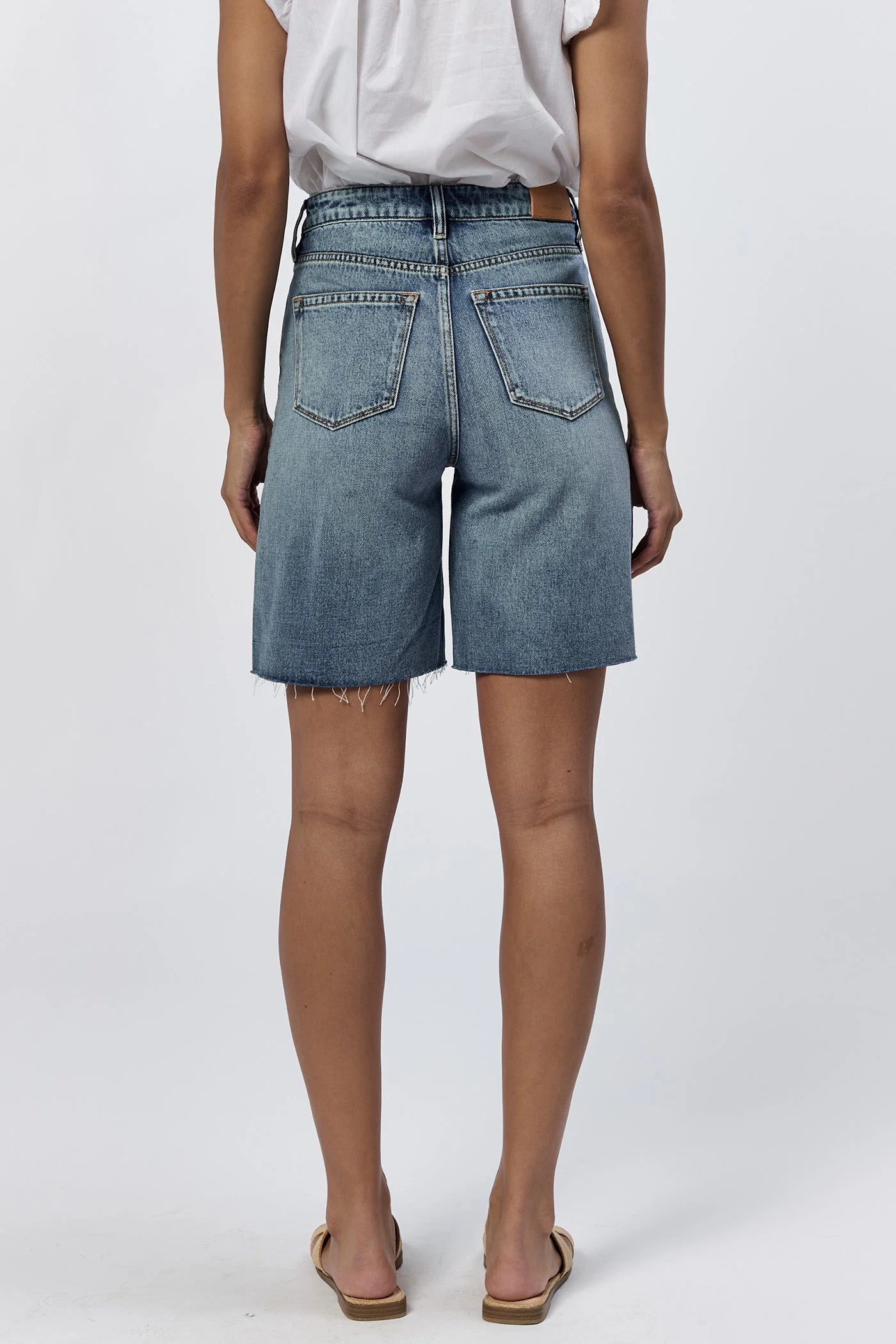 Boyfriend Denim Shorts