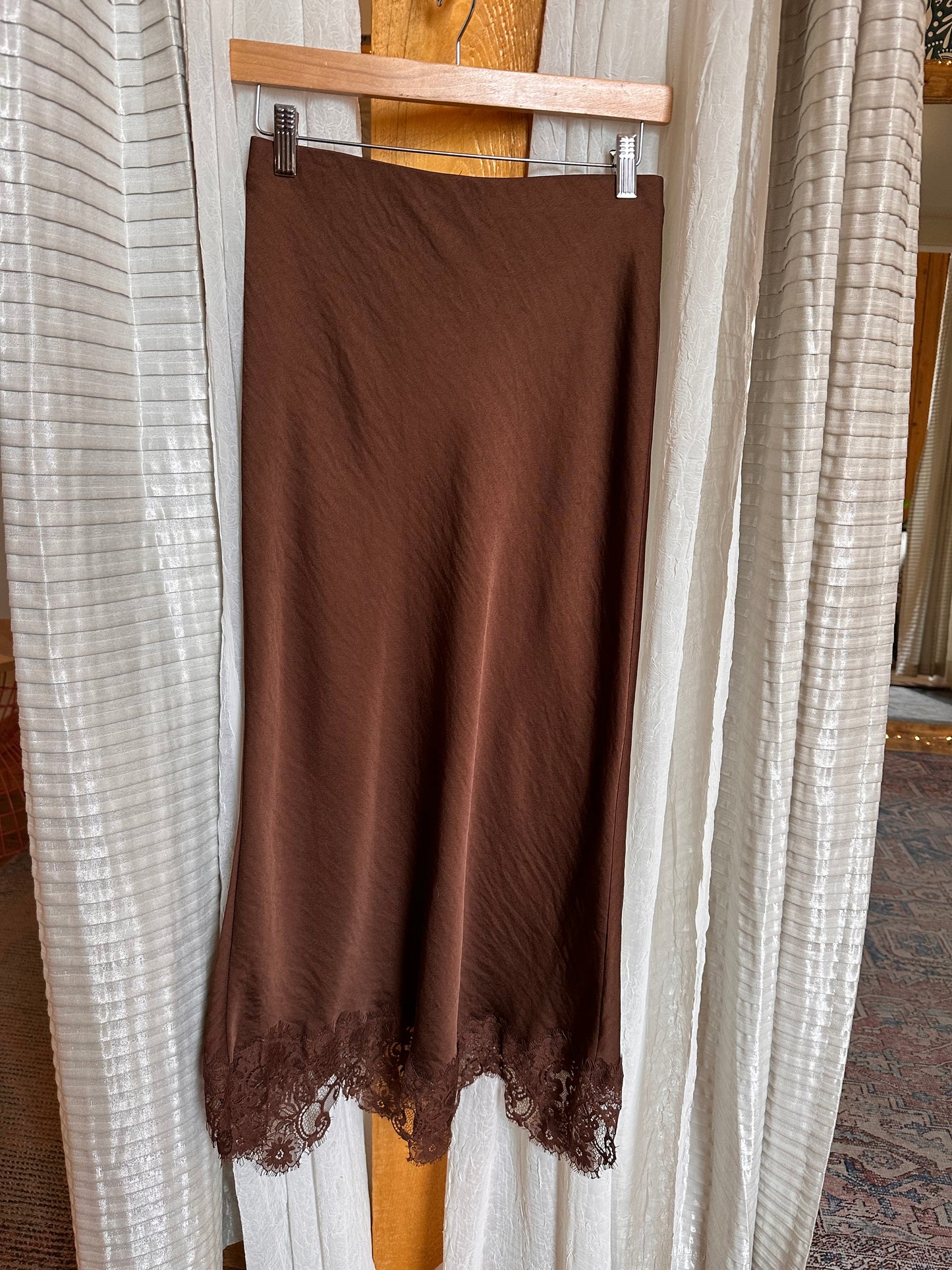 Lace Trim Skirt