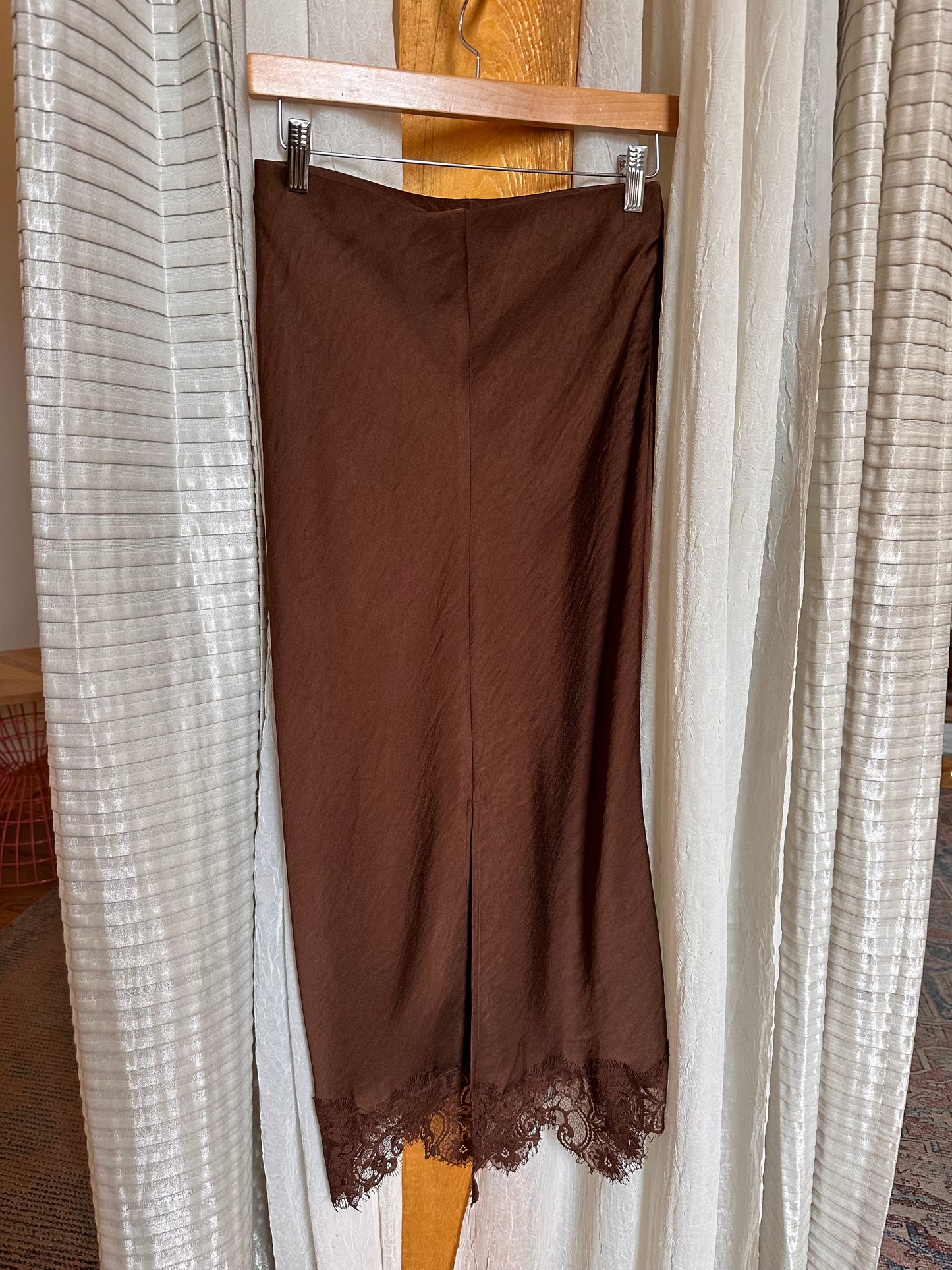 Lace Trim Skirt