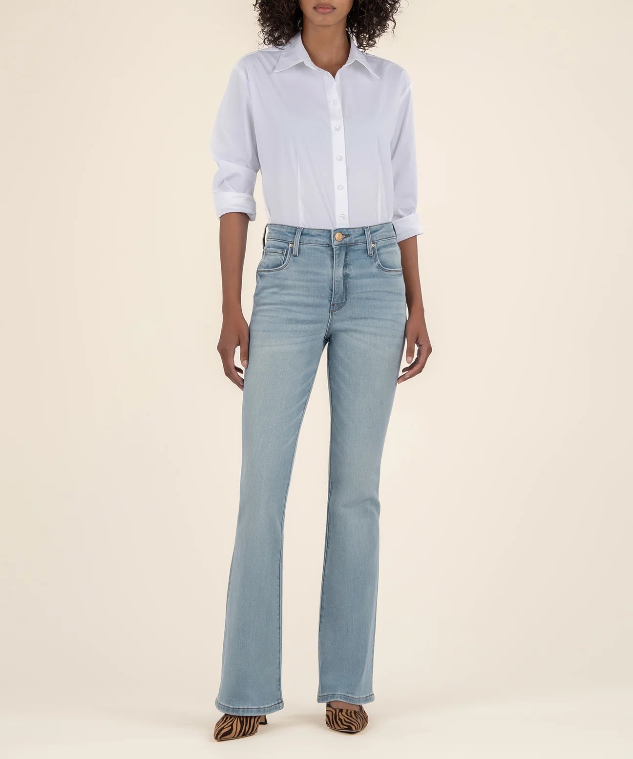 Ana High Rise Bootcut Flare Denim