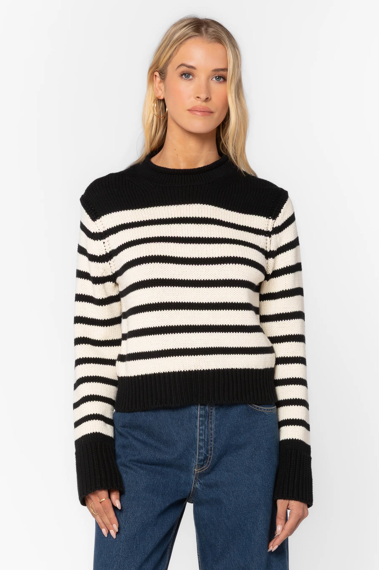 Piper Stripe Pullover Knit