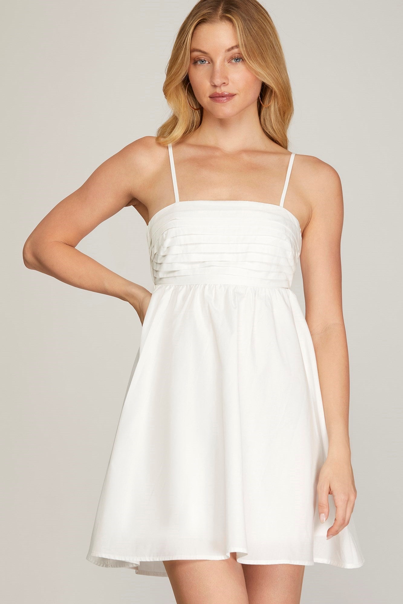 Gracie White Sundress