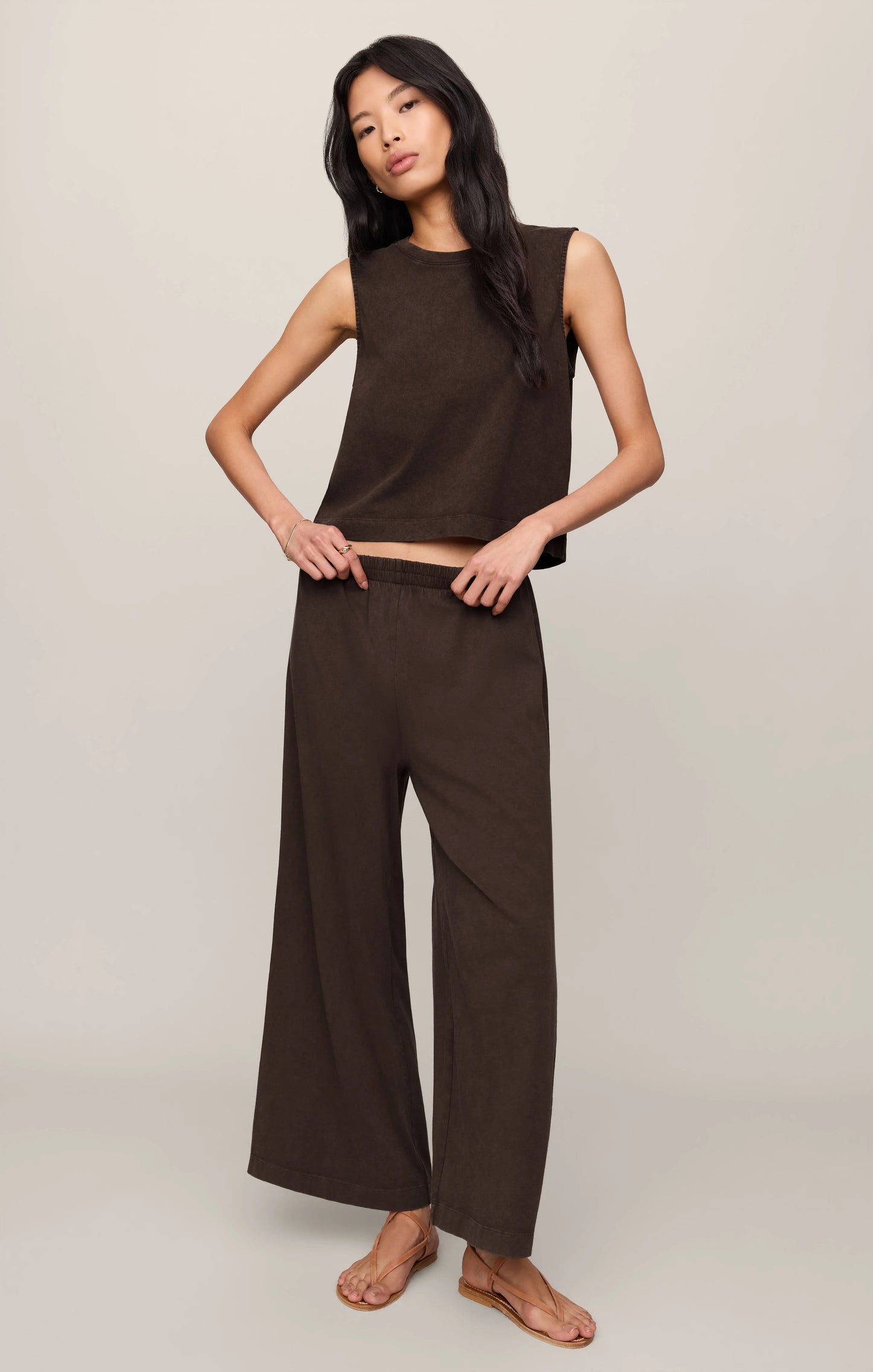 Sloane Cotton Jersey Tank Top