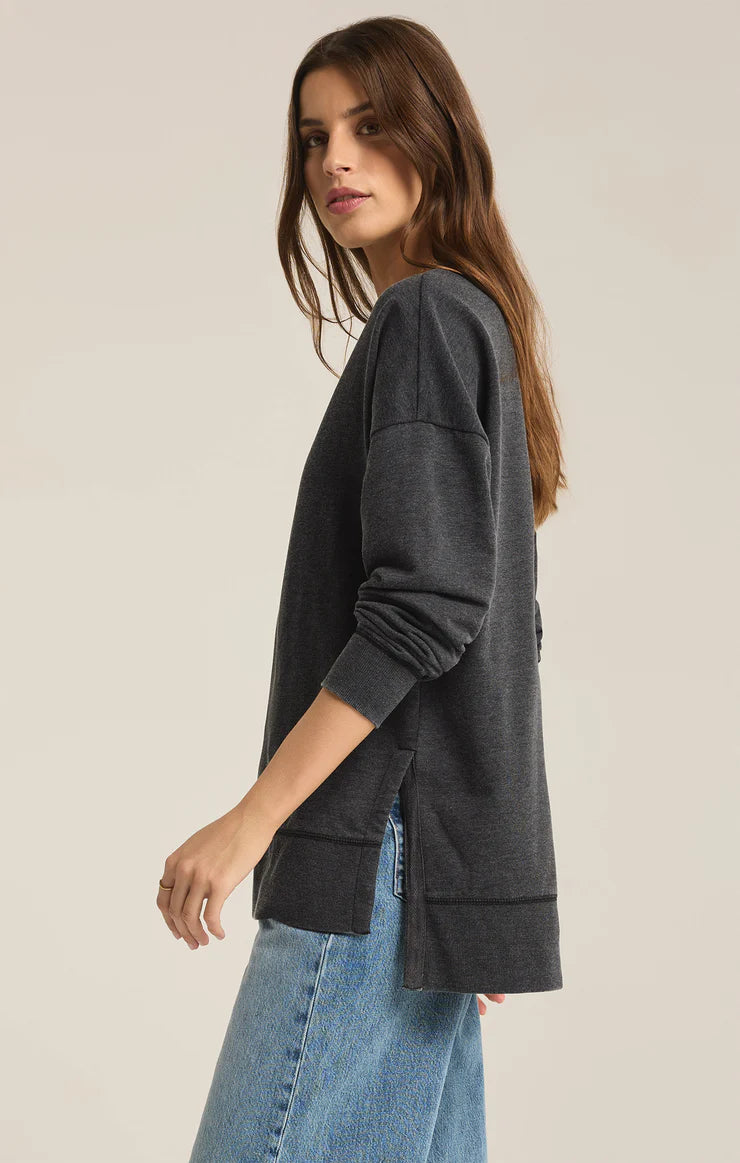 Modern V Neck Weekender Top