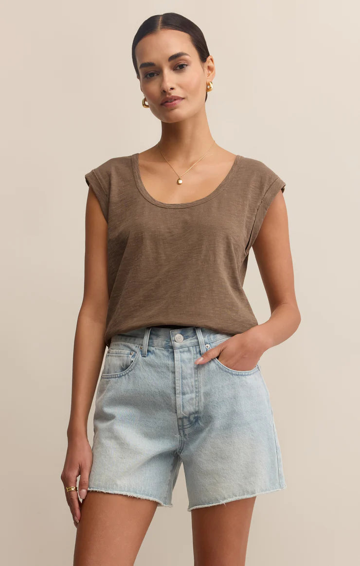 Demi Slub Tee Shirt