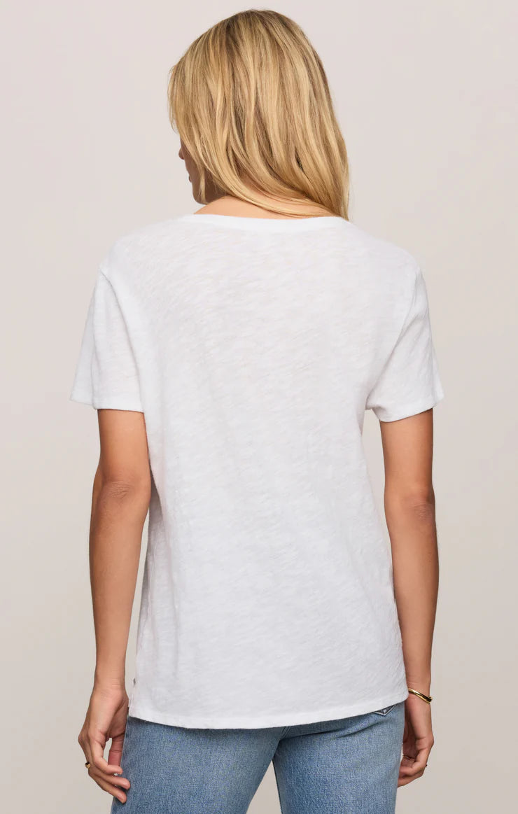 Foundation Slub Tee-White