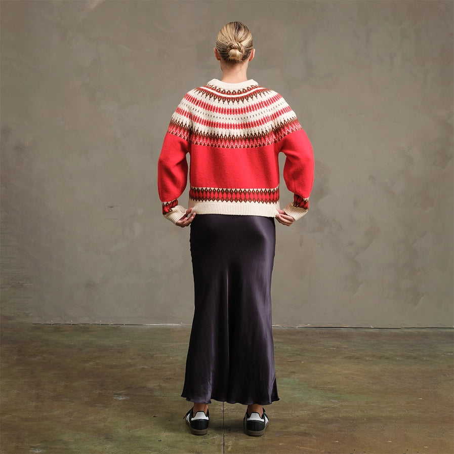 Pheobe Nordic Pattern Sweater
