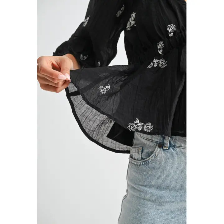 Emily Embroidered Top