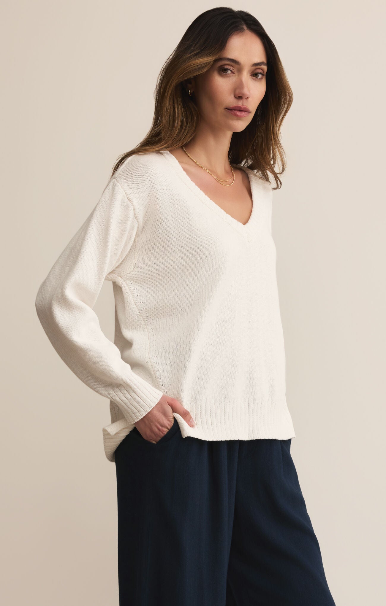 Cate V neck Sweater