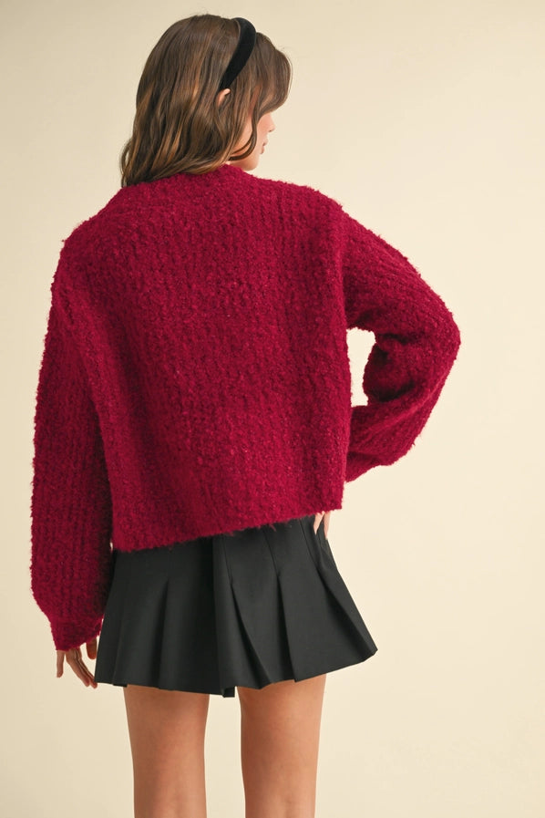 Avery Round Neck Cardigan