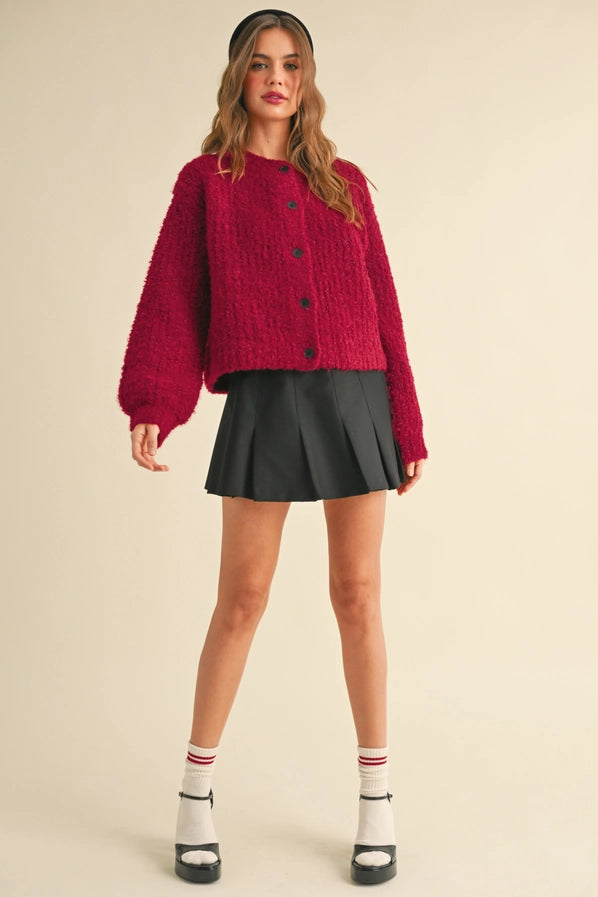 Avery Round Neck Cardigan