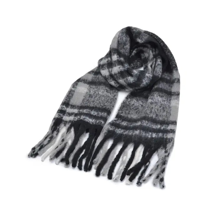 Cozy Plaid Scarf