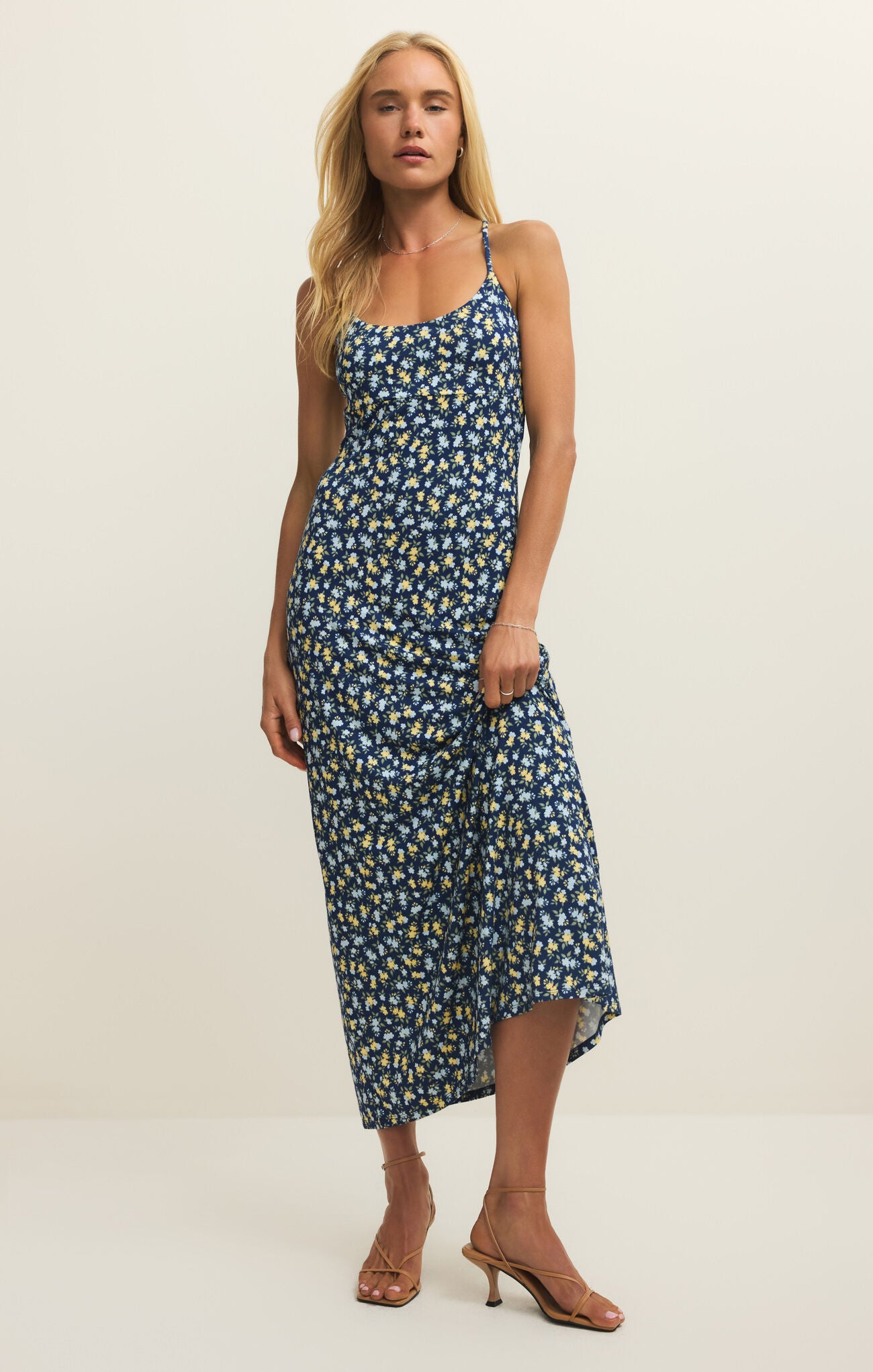 ditsy floral print midi dress Chiara Ditsy Floral Midi Dress – Opal Boutique