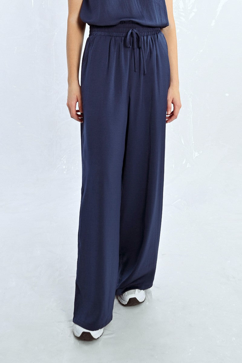 Anne Marie High Waisted Wide Flowy Pants