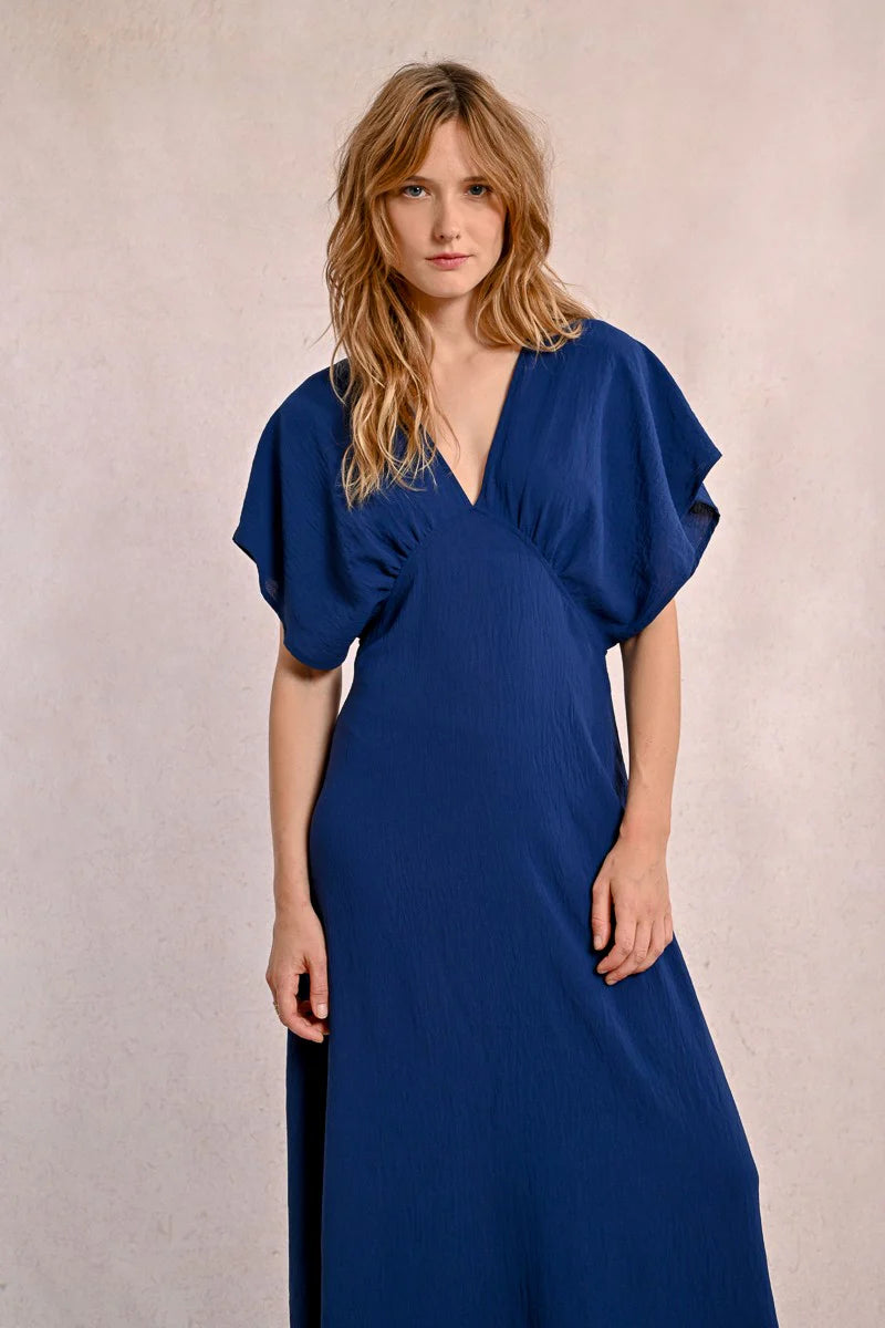 Amelia Long Dress Navy