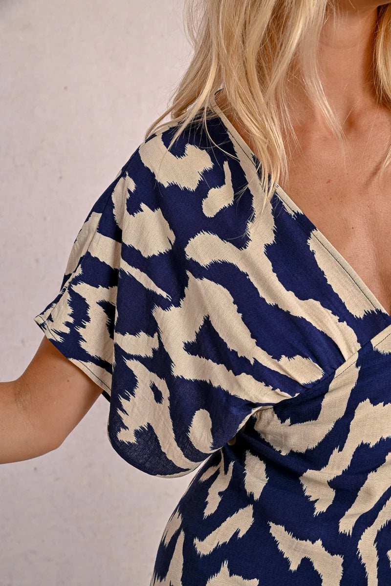 Molly Long Printed Dress