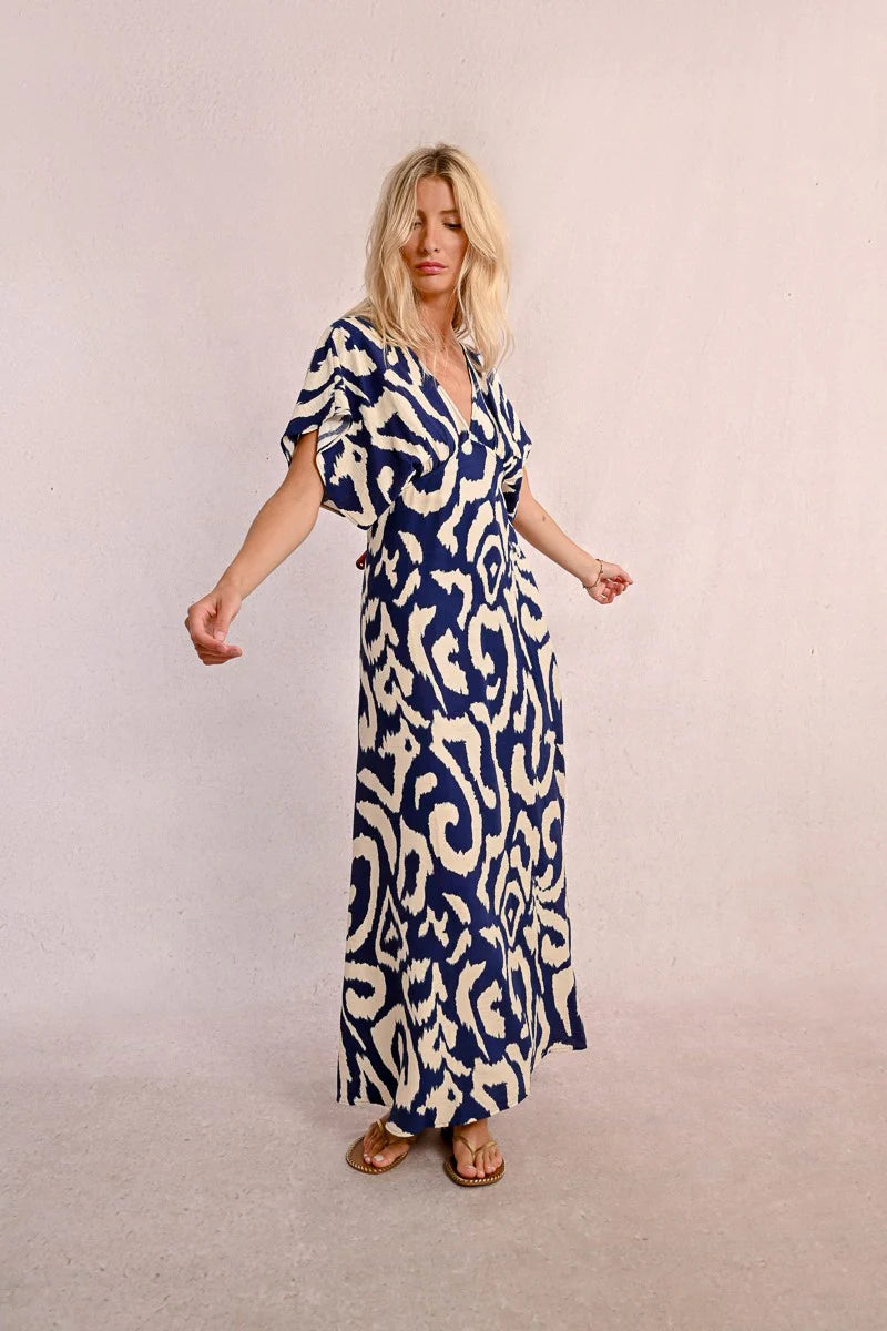 Molly Long Printed Dress