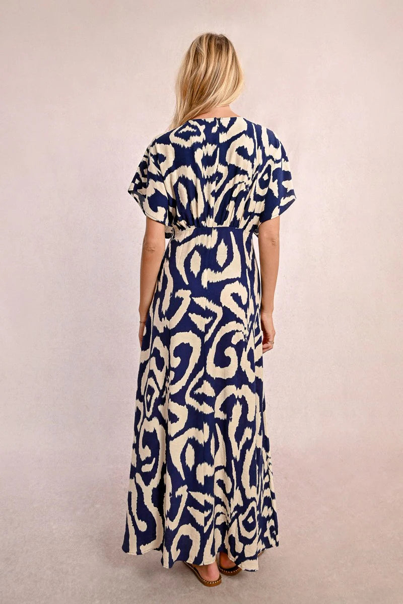 Molly Long Printed Dress