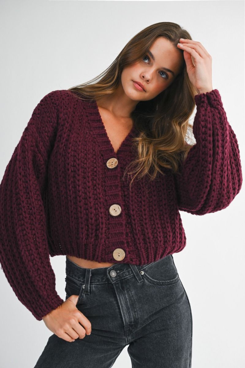 Valerie Chunky Knit Cardigan