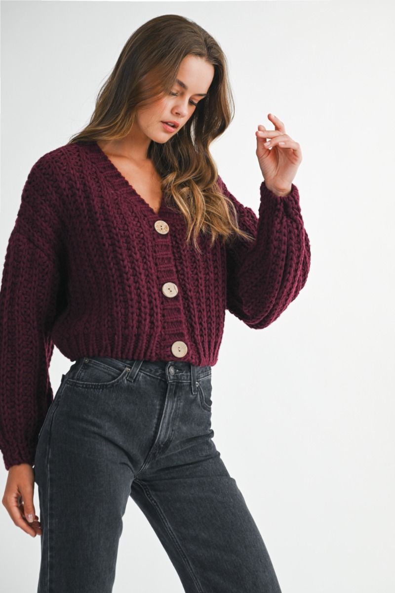 Valerie Chunky Knit Cardigan