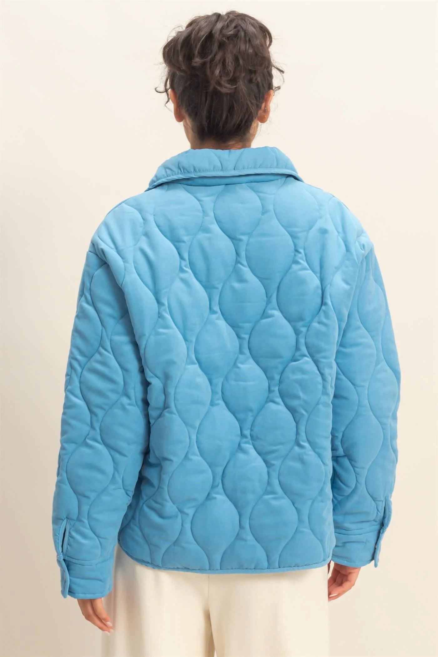 Billie Quilted Half Zip Pullover Jacket