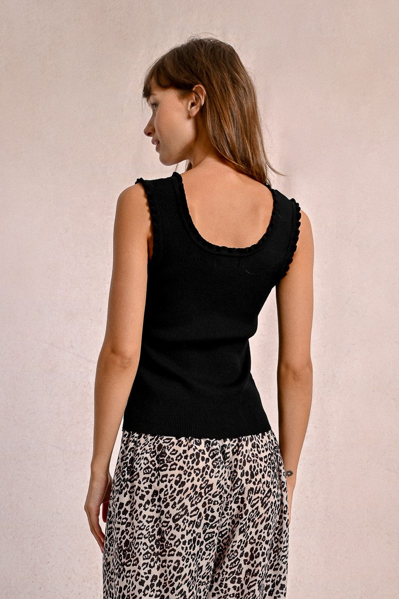 Maya Ribbed Tank Top