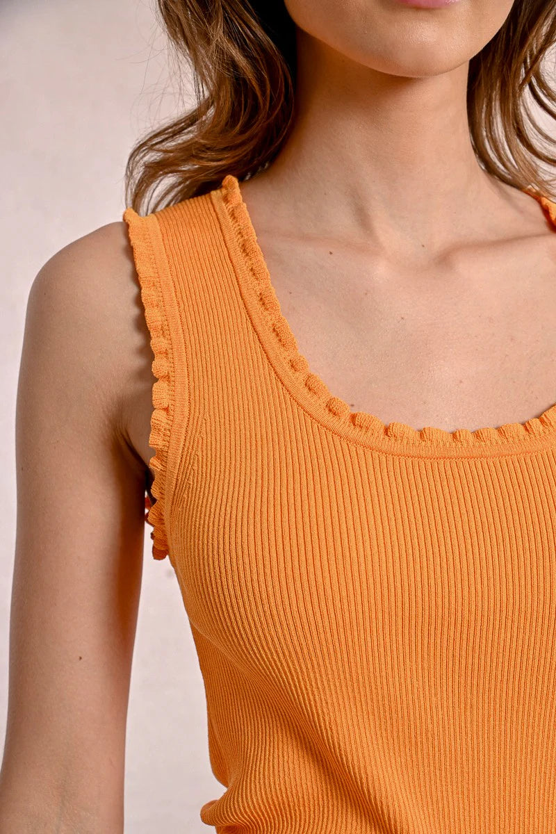 Maya Ribbed Tank Top