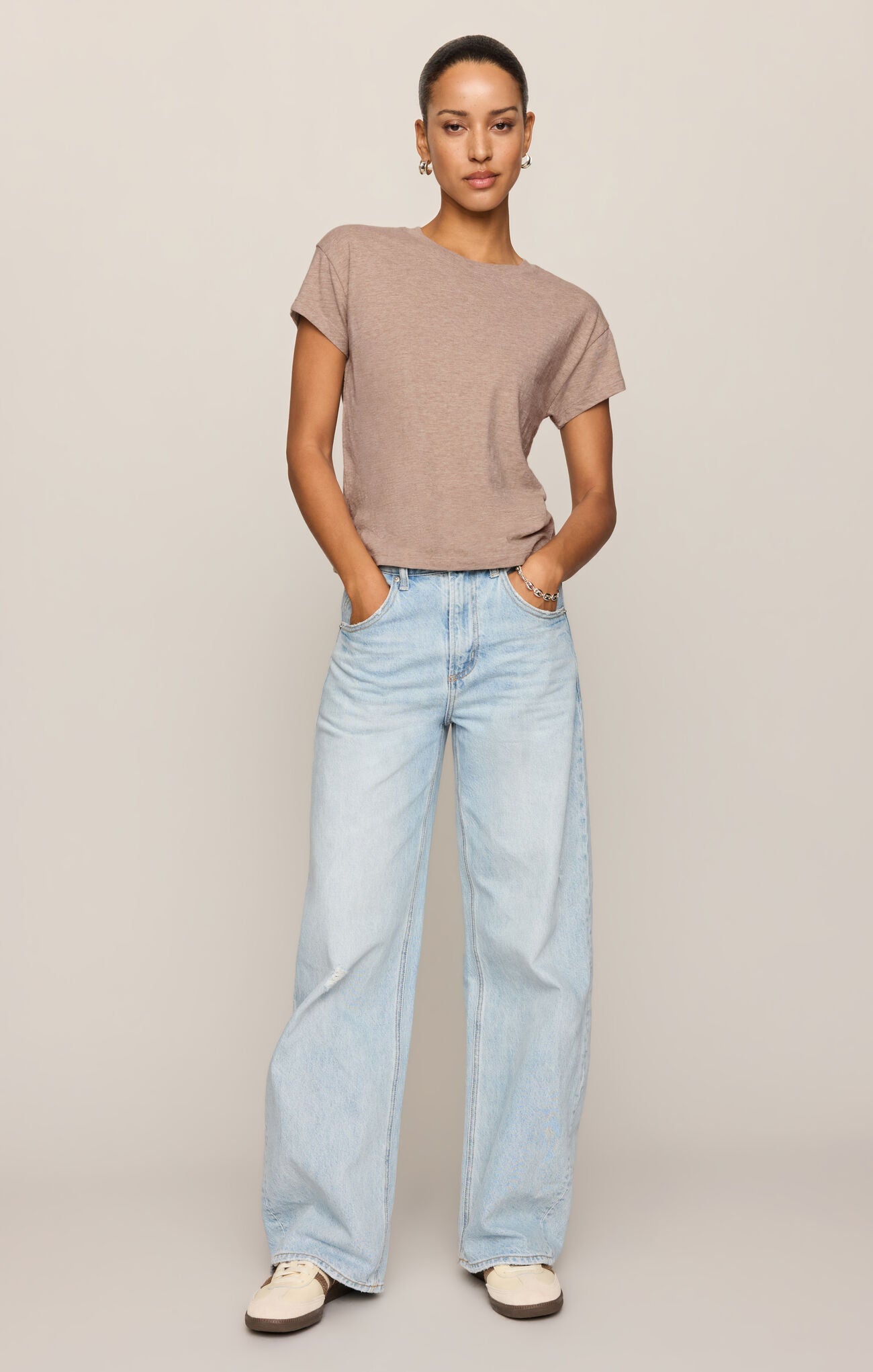 Modern Slub Tee/Ash