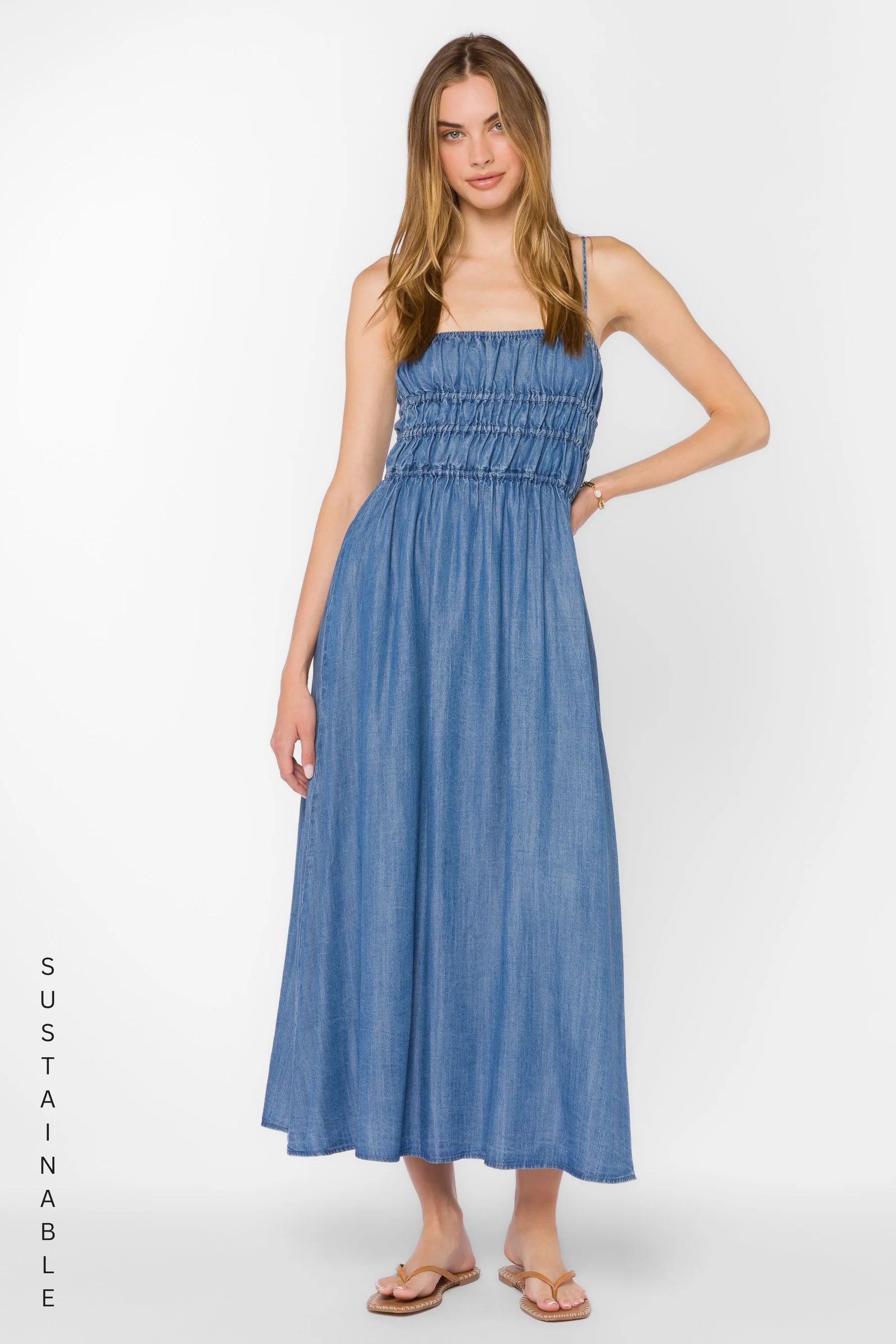 Tanella Denim Blue Dress