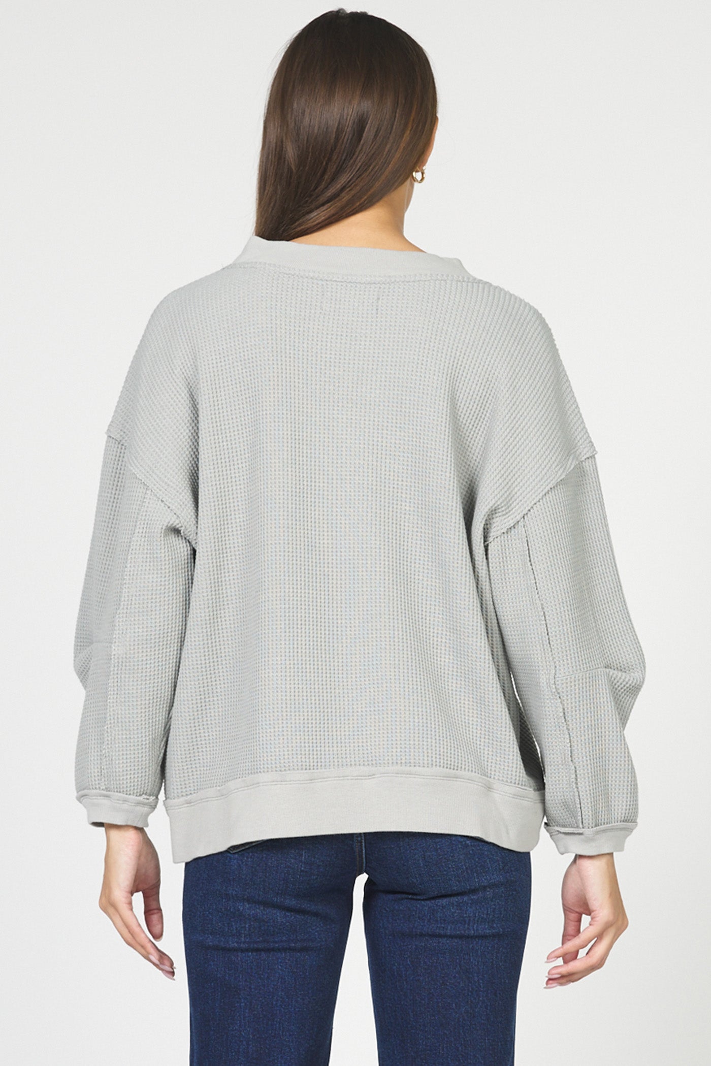 Martine V Neck Long sleeve Top