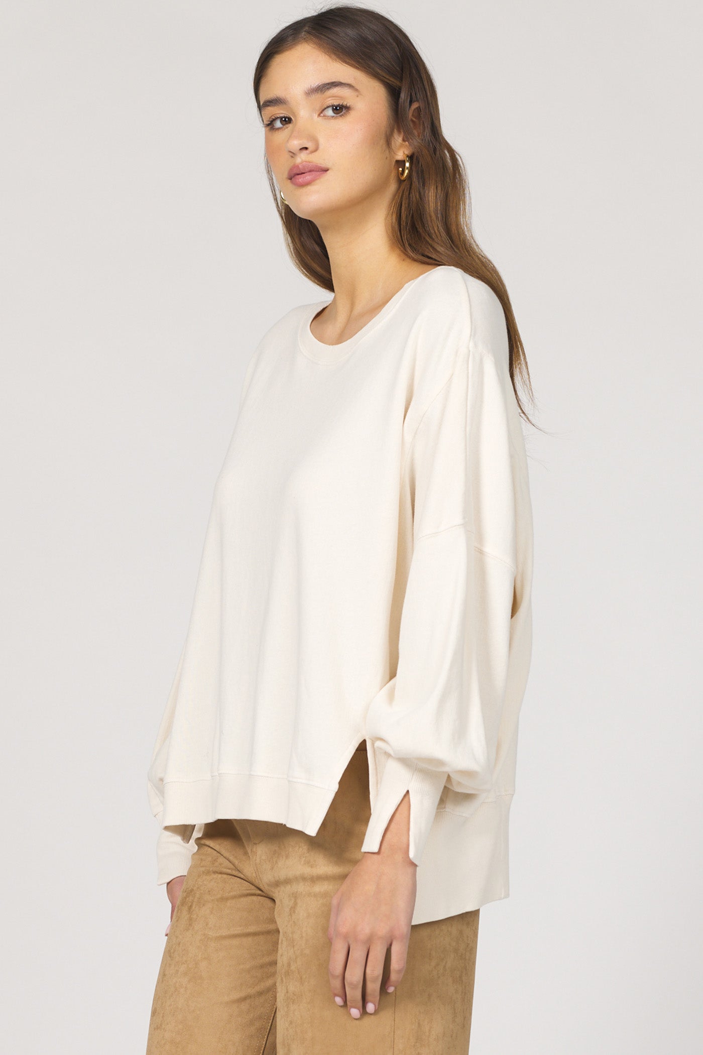 Trenton Relaxed Crew Neck Top