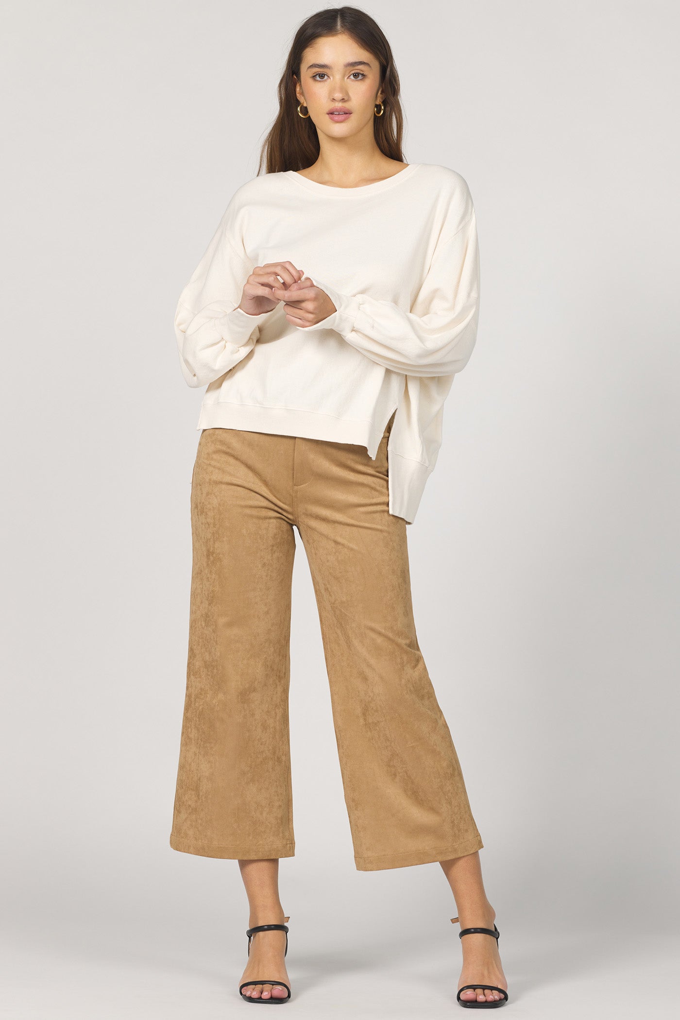 Trenton Relaxed Crew Neck Top