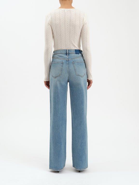 City Straight High Rise Denim